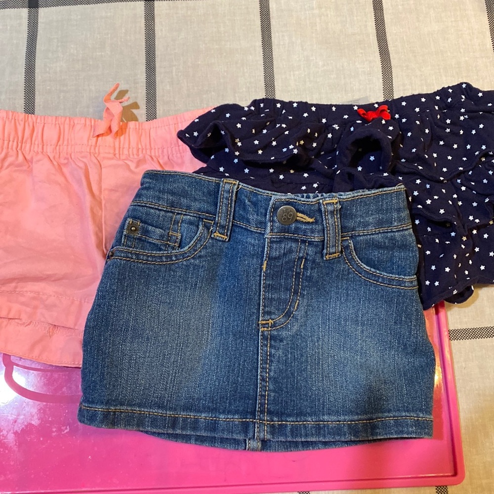 Skirts and shorts